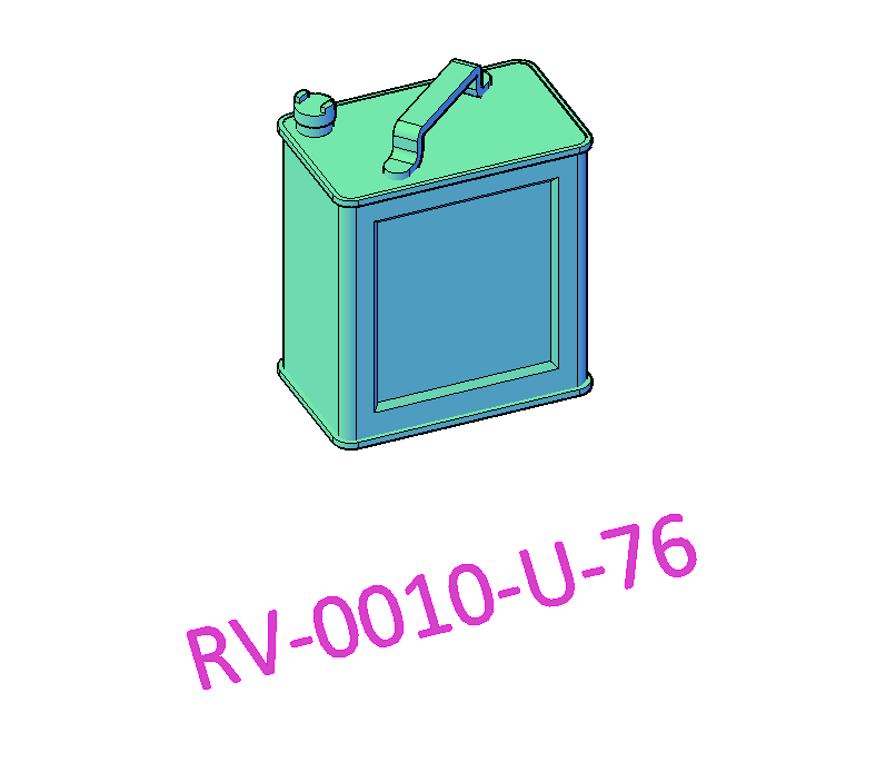 Various Petrol Cans - RV-0010