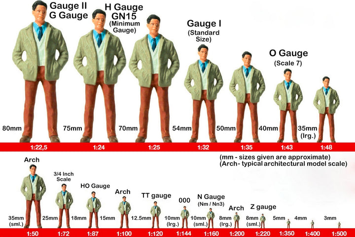 FR008 Standing Figure Pack 8