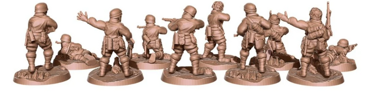 ESK Fallschirmjäger Squad Set 1 - Rifle and SMG