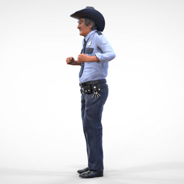 Sheriff Rosco Dukes Of Hazzard Mm638 Figure