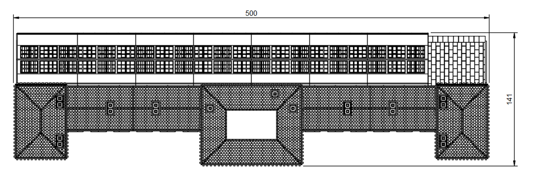 GM800A – Station Building TT120 Scale