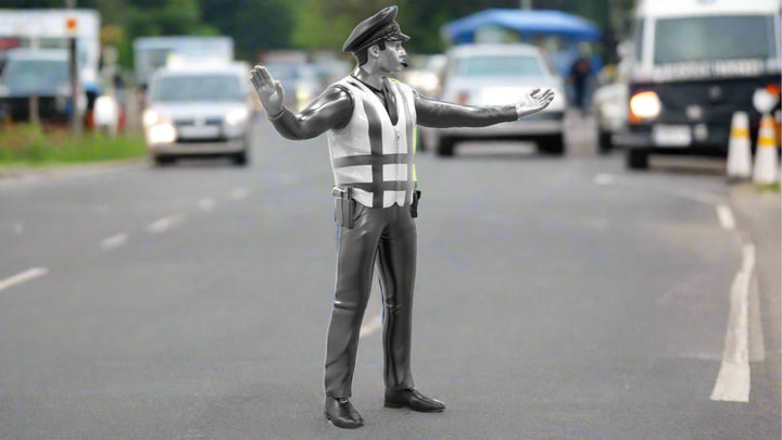 Male Traffic Policeman Armed/unarmed Directing D Figure