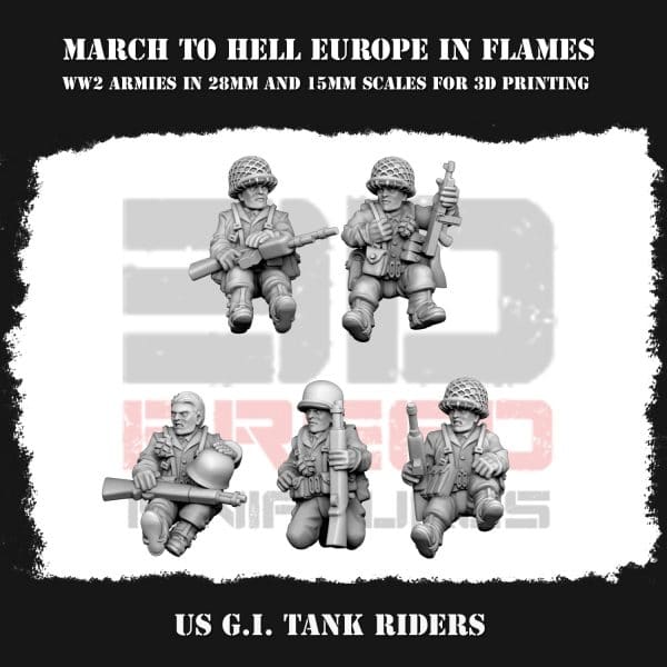 Us Tank Riders Figure