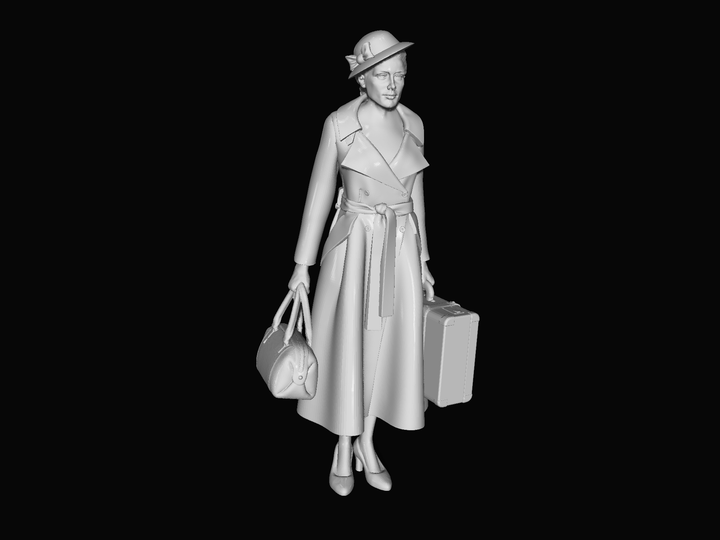 1:12 Scale Female 1940 Passenger MM981