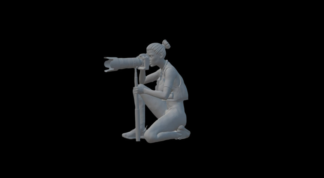 Female Photographer Figure