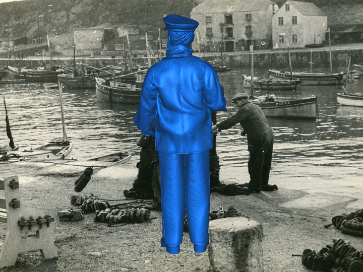 Mm943 Fisherman Standing Figure