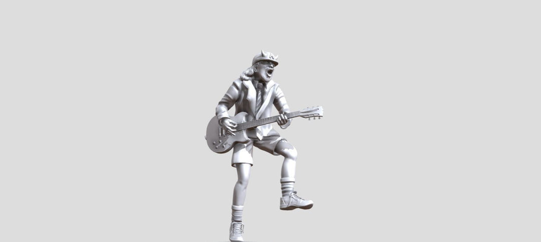 Angus Young - Acdc Mm812 Figure