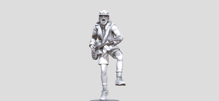 Angus Young - Acdc Mm812 Figure