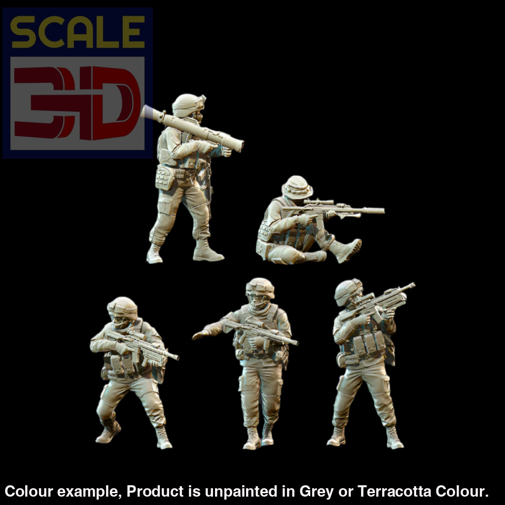 Bhg018 United States Marine Corps Specialists (Assault Set) Figure