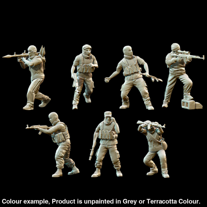 Bhg019 Insurgents Collection Pack Figure