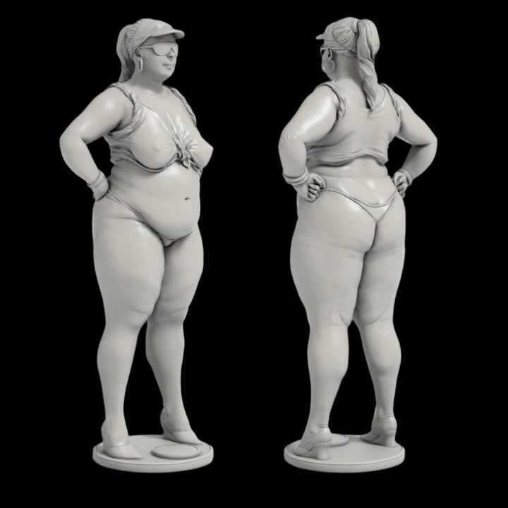 Mm982 Chubby Girl Figure