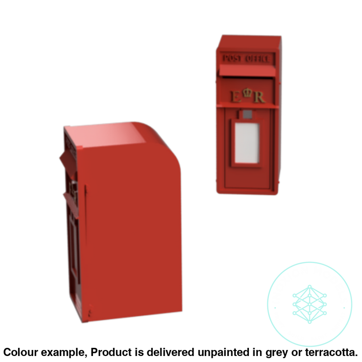 Co105C – Small Post Box 1:32 Scale 132 Accessory