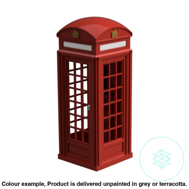 Co106A - Phone Boxes 1:32 Scale 132 Accessory