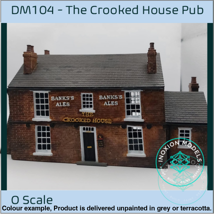 Dm104 – The Crooked House Pub O Scale Kit Building