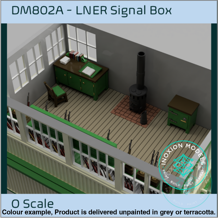 Dm802A – Lner Signal Box O Scale Building