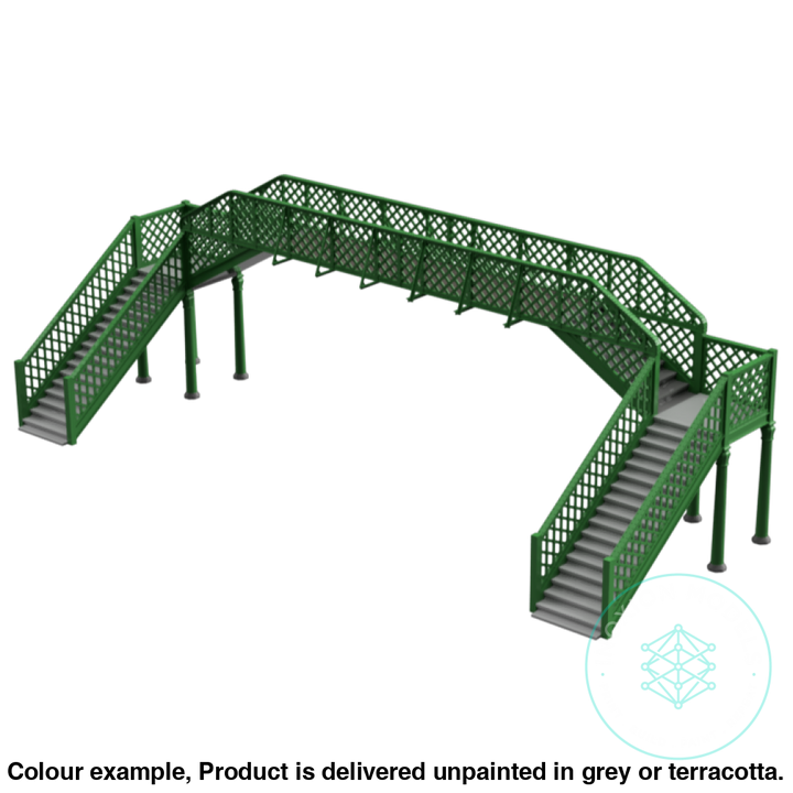 Dm804A – Platform Footbridge O Scale Building