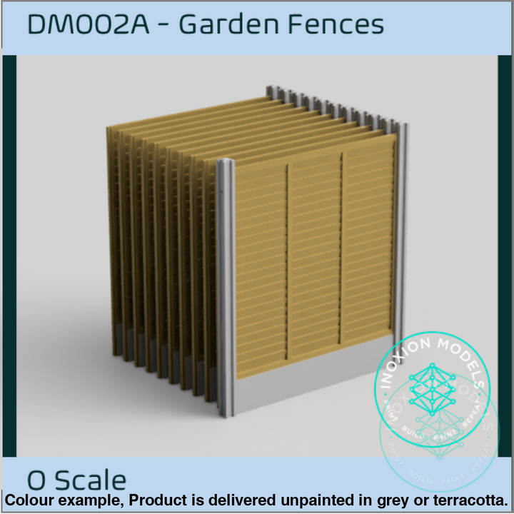 Do002A – 6Ft Garden Fence O Scale Accessory