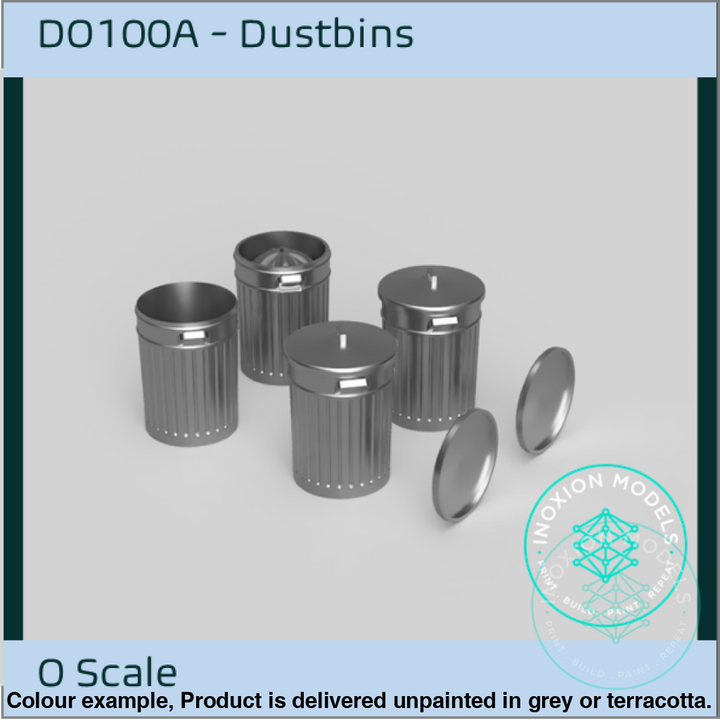 Do100A – Dustbins O Scale Accessory