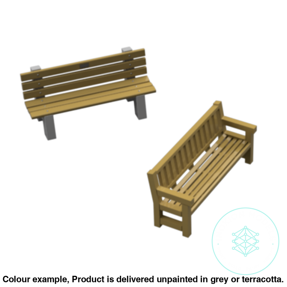 Do103A – Park Benches O Scale Accessory