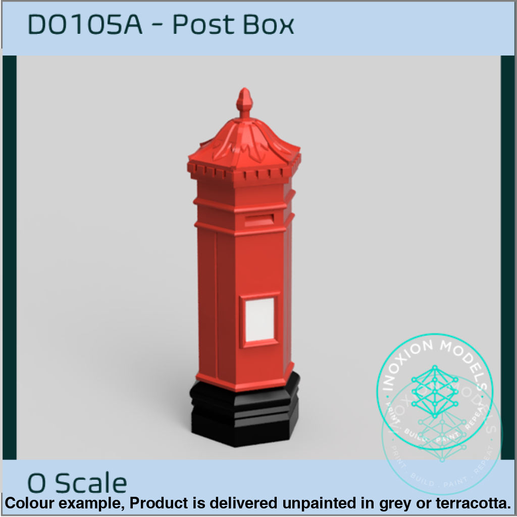 Do105B – Victorian Post Box O Scale Accessory