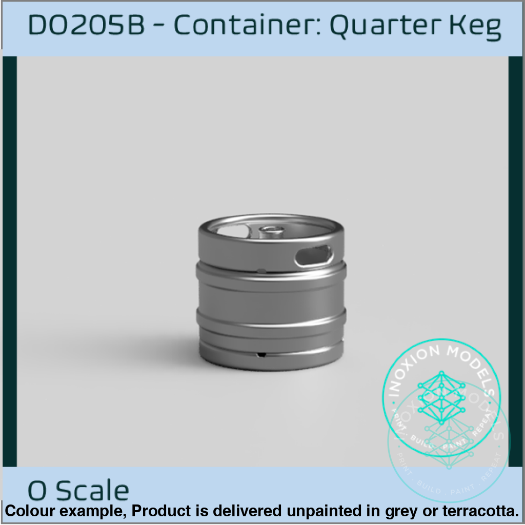 Do205B – Quarter Keg O Scale Accessory