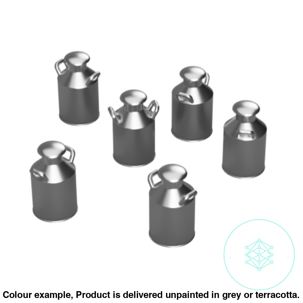 Do301B – Small Milk Churns O Scale Accessory