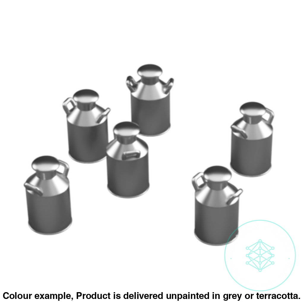 Do301B – Small Milk Churns O Scale Accessory