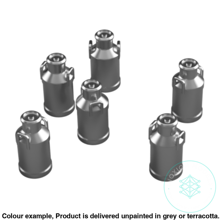 Do301C – Medium Milk Churns O Scale Accessory