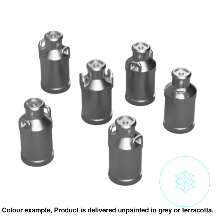 Do301C – Medium Milk Churns O Scale Accessory