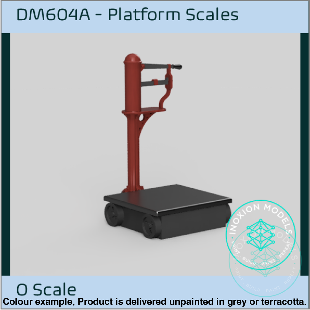 Do604A – Platform Scales O Scale Accessory