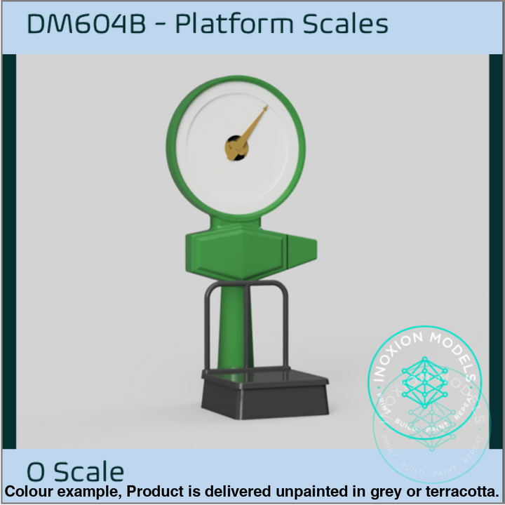 Do604B – Platform Scales O Scale Accessory