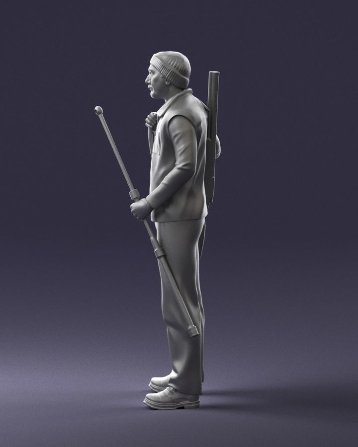 Gamekeeper With Shotgun Figure