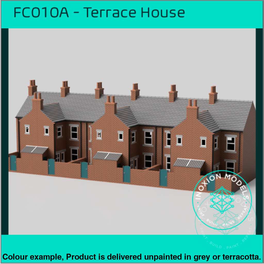 FC010A – 6x Terrace House Pack OO Scale