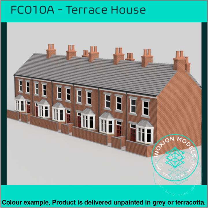 FC010A – 6x Terrace House Pack OO Scale