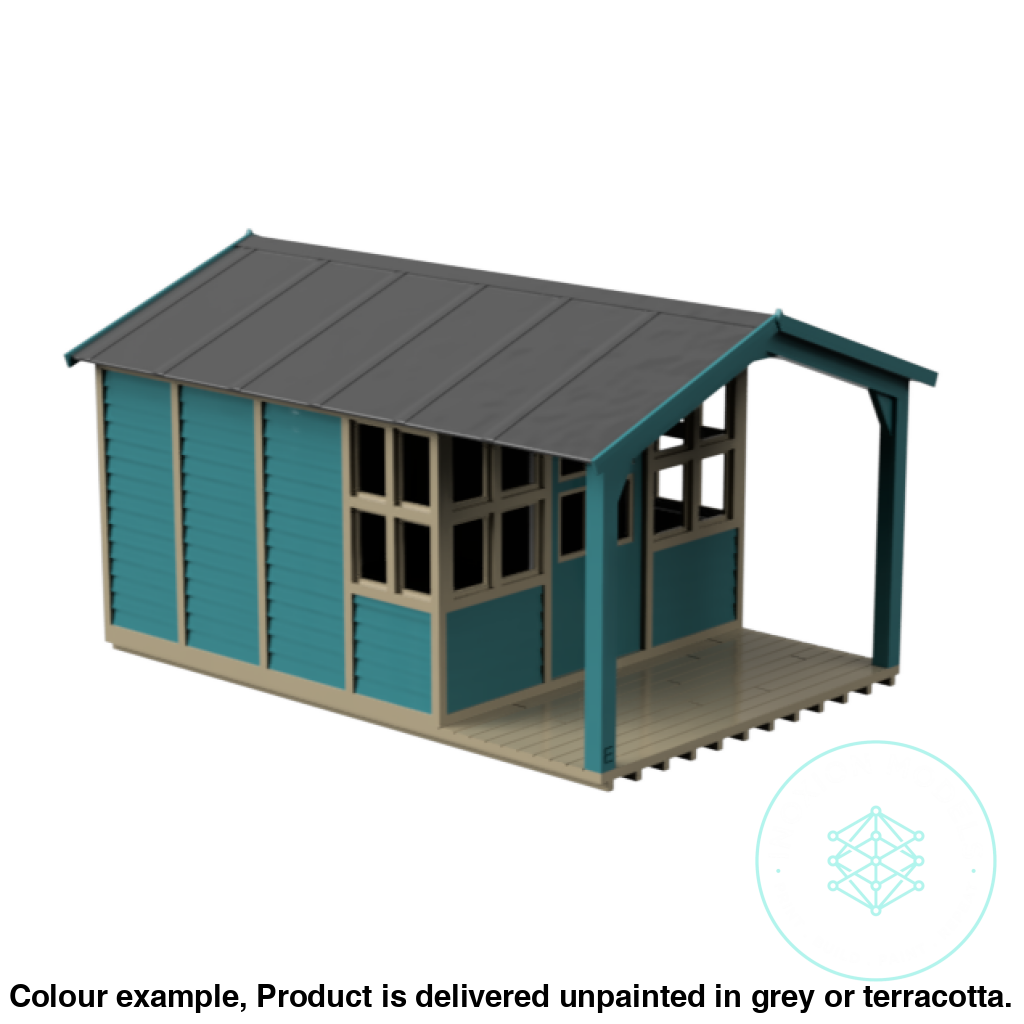 Fm000A – Cabin/Garden Shed Oo/Ho Scale Oo Building