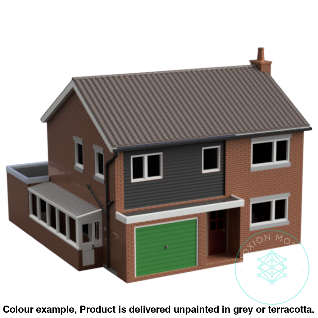 Fm001 – Detached House Oo/Ho Scale Oo Building