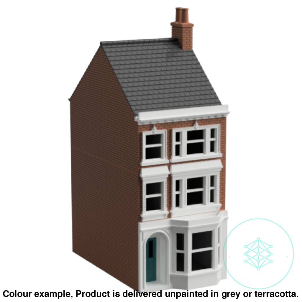 Fm002 – Terraced House Oo/Ho Scale Oo Building