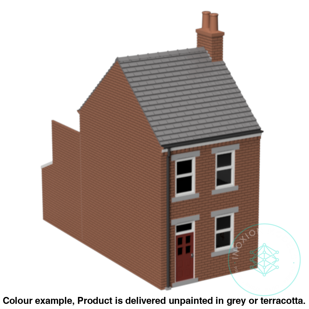 Fm004A – Terrace House Oo/Ho Scale Oo Building