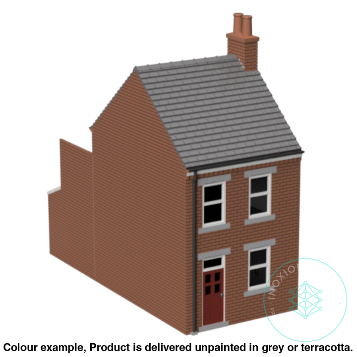 Fm004A – Terrace House Oo/Ho Scale Oo Building