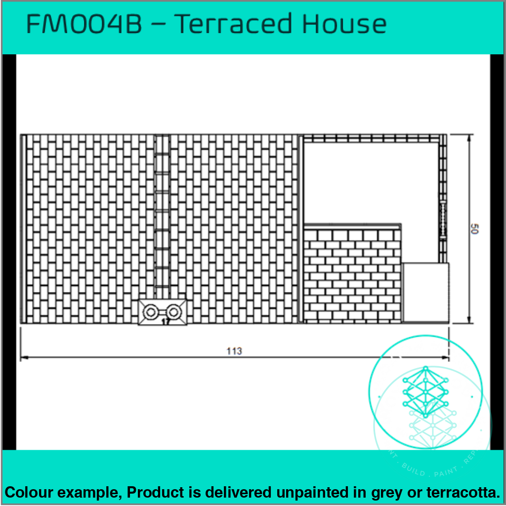 FM004B – Terrace House OO Scale