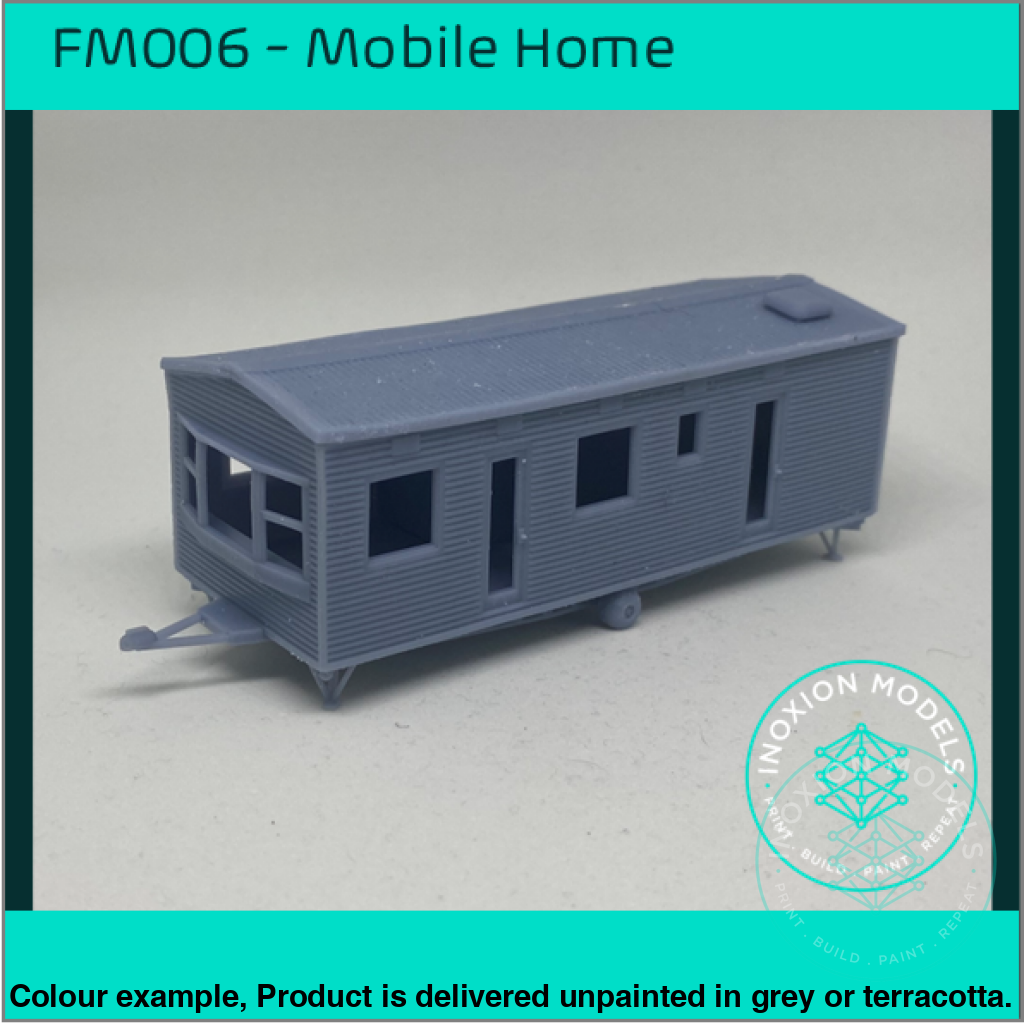 Fm006 – Mobile Home/Lorry Load Oo Scale Building