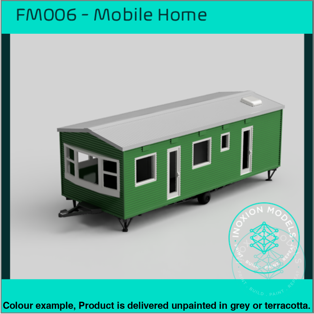 Fm006 – Mobile Home/Lorry Load Oo Scale Building