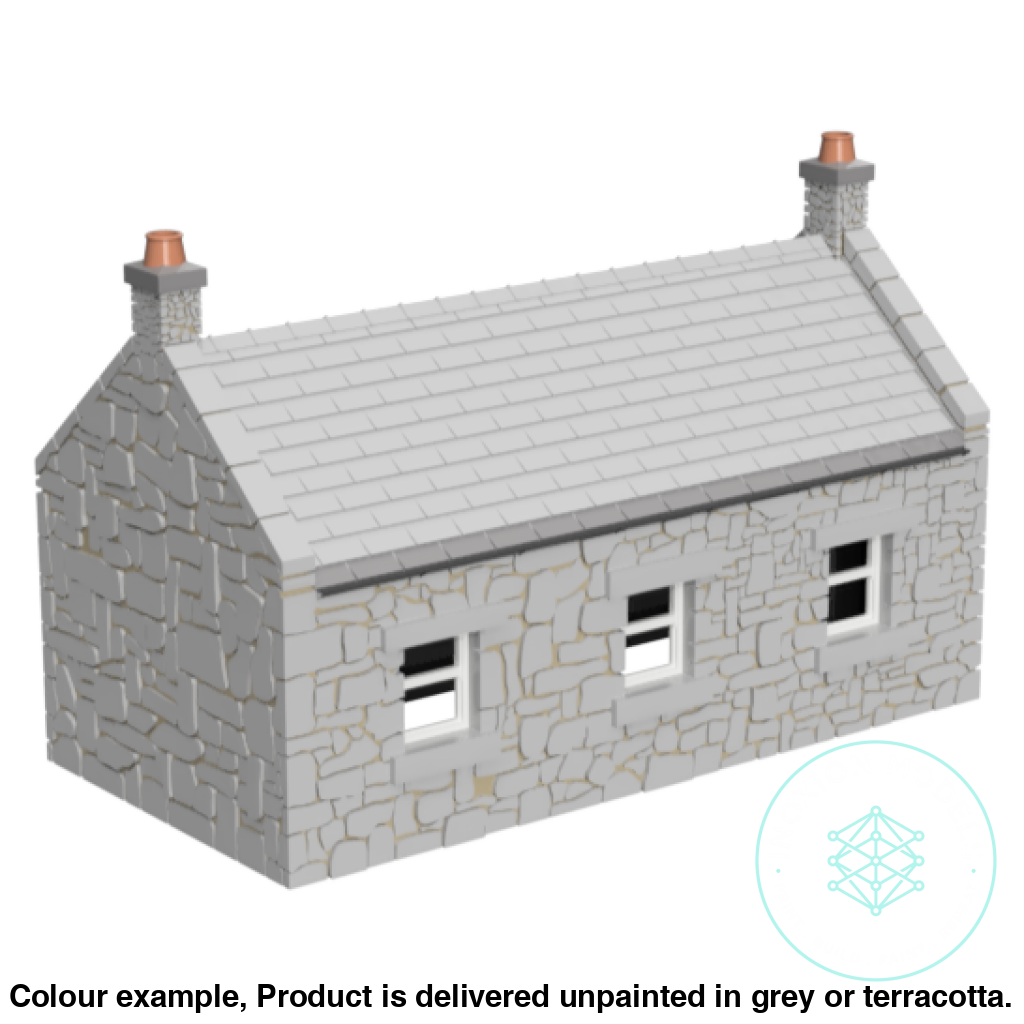 Fm007A – Croft House Oo/Ho Scale Oo Building