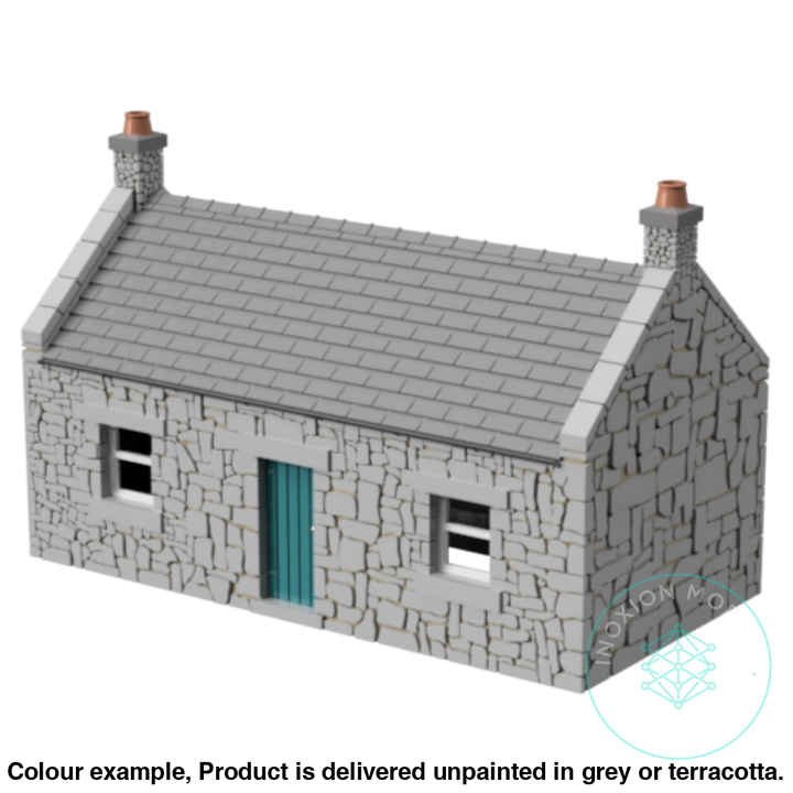 Fm007A – Croft House Oo/Ho Scale Oo Building