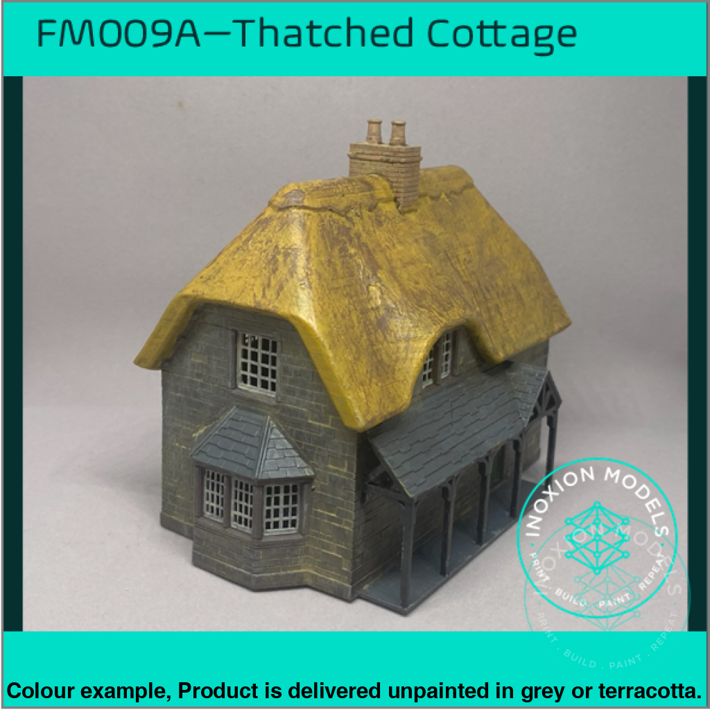 Fm009A – Thatched Cottage Oo/Ho Scale Oo Building