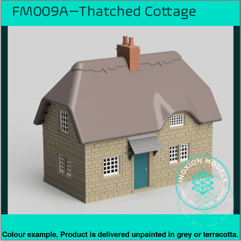 Fm009A – Thatched Cottage Oo/Ho Scale Oo Building