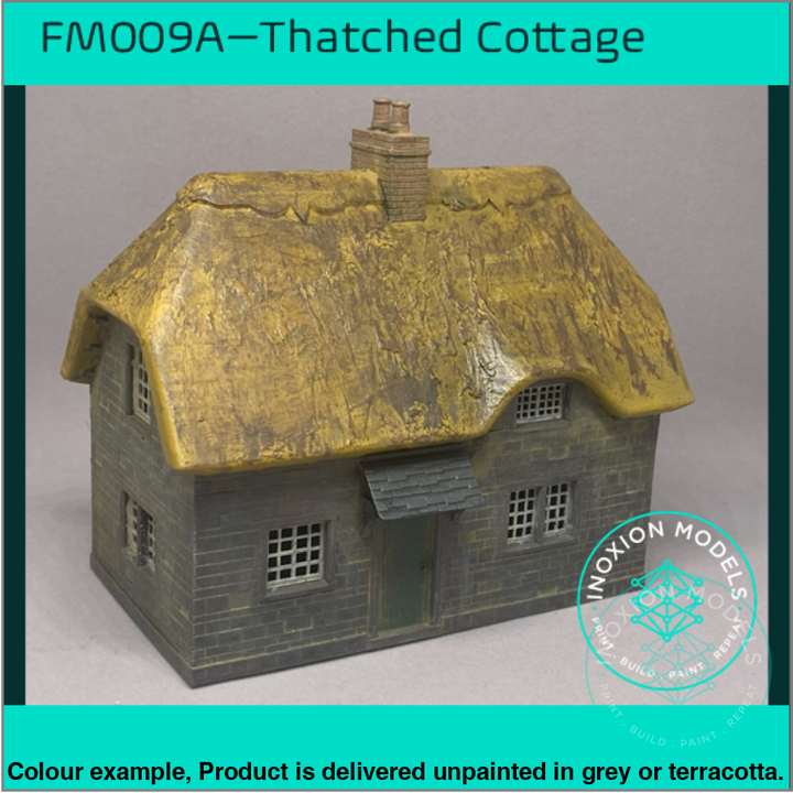 Fm009A – Thatched Cottage Oo/Ho Scale Oo Building