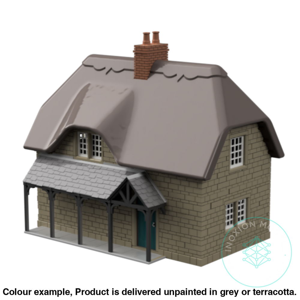 Fm009A – Thatched Cottage Oo/Ho Scale Oo Building