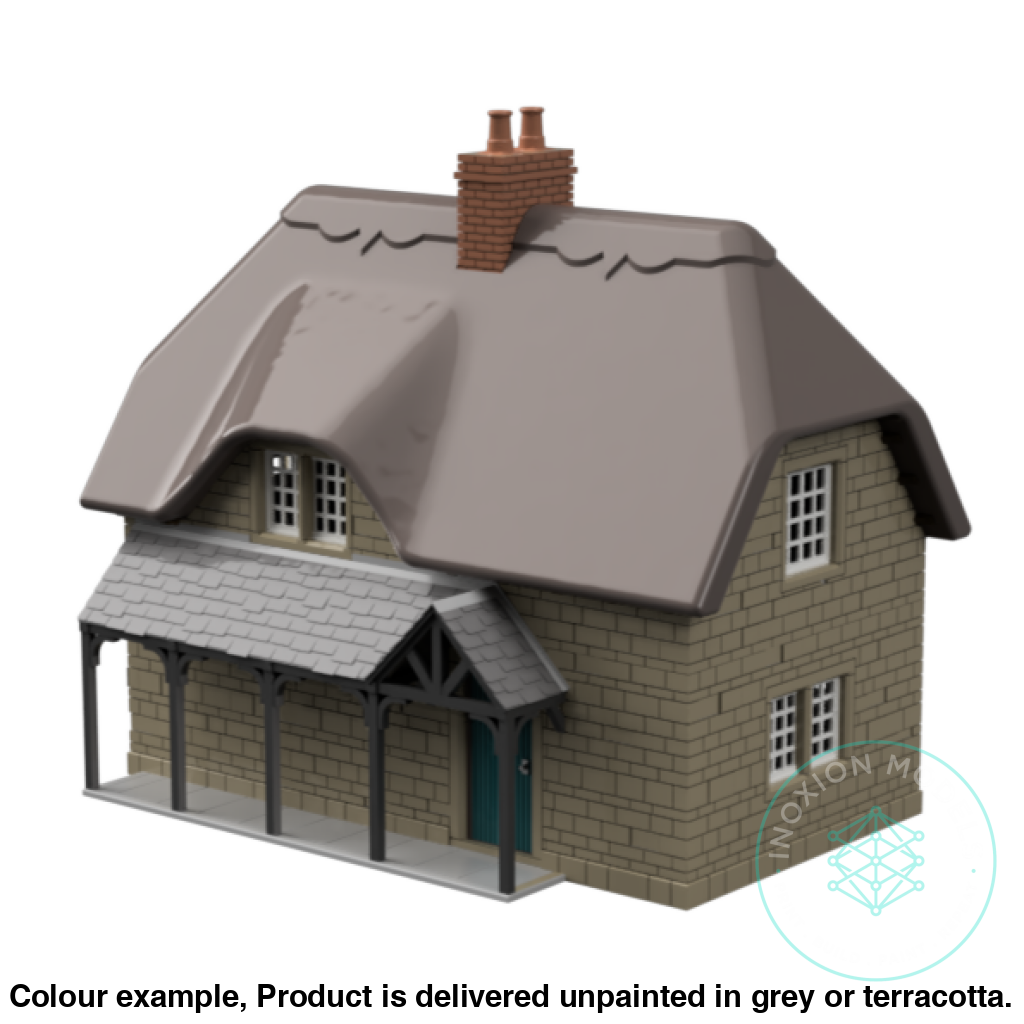 Fm009A – Thatched Cottage Oo/Ho Scale Oo Building