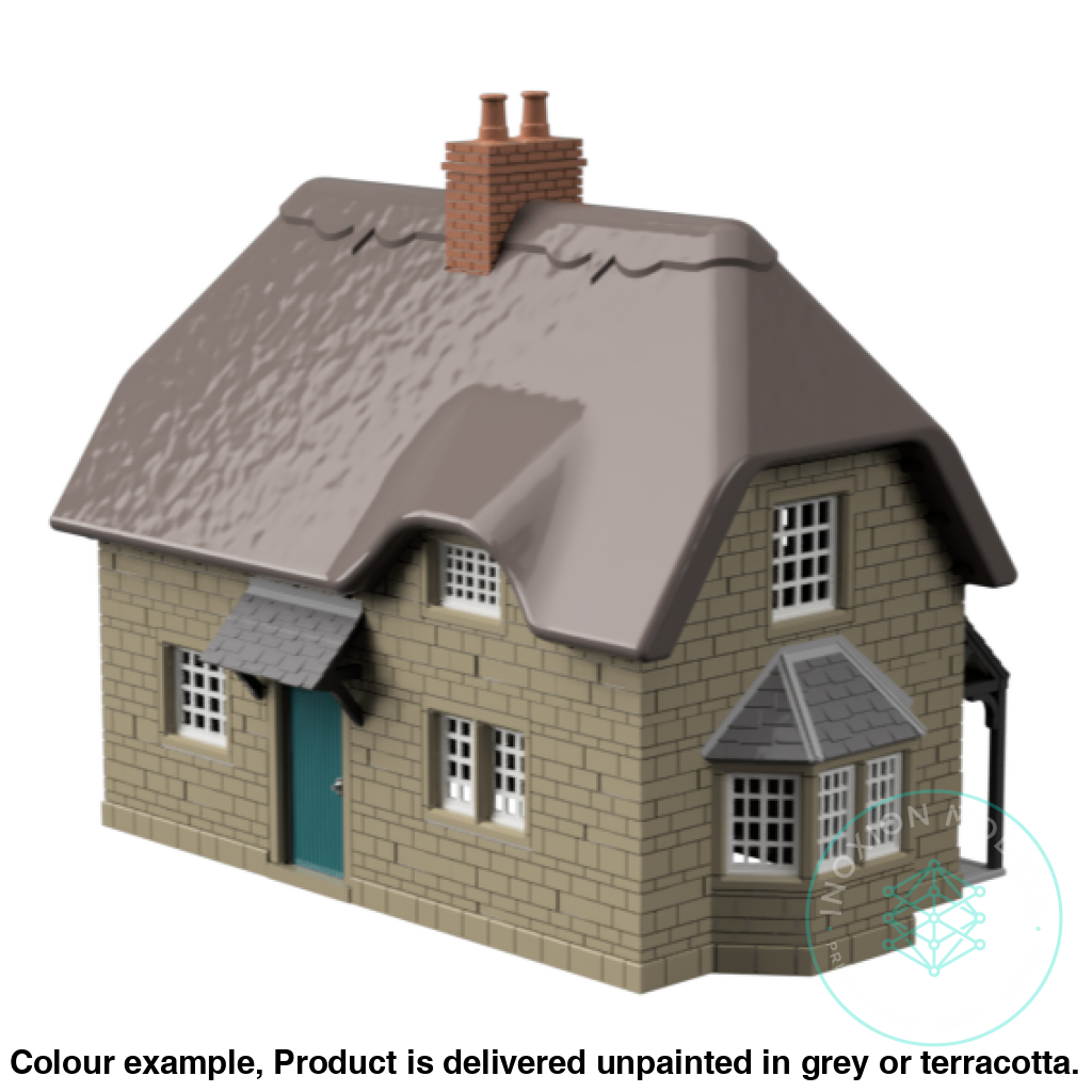 Fm009A – Thatched Cottage Oo/Ho Scale Oo Building